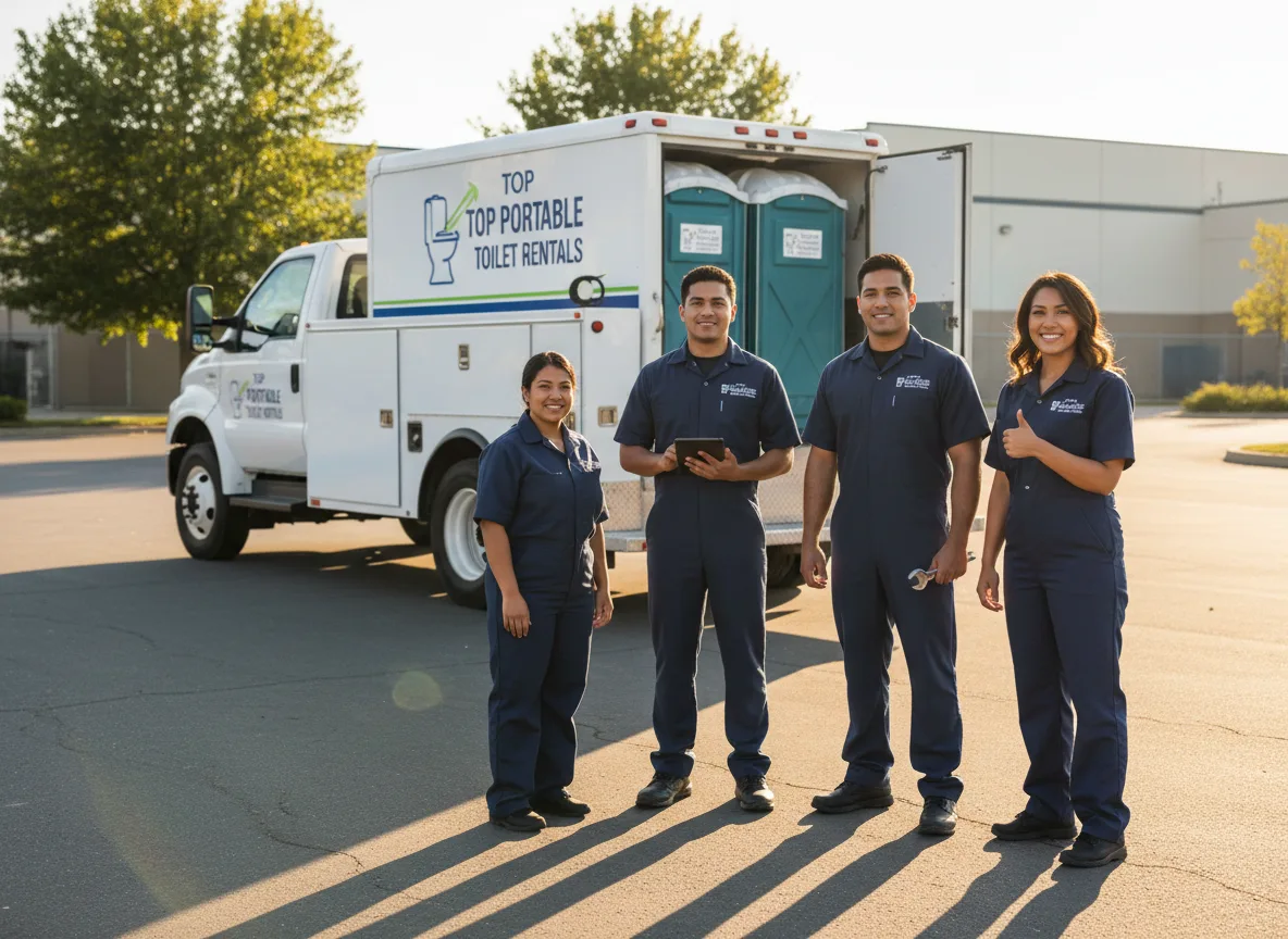 Short Term Porta Potty Rental company in Fayetteville, OH